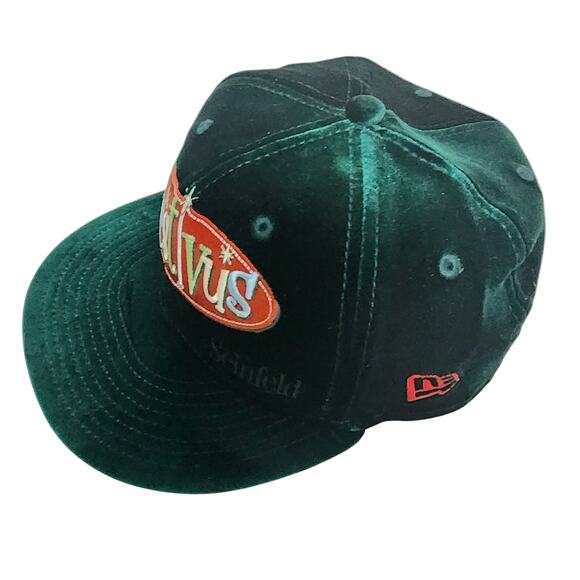 Seinfeld Festivus Velvet 59FIFTY Hat Size 7 1/4 New Era Rare Holiday Edition NWT - Picture 5 of 12